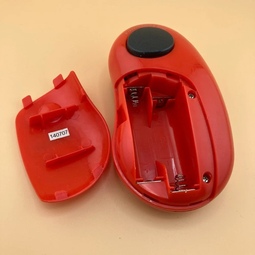 Zyliss EasiCan Electronic Can Opener Battery Operated Hands Free Red, EUC! WORKS